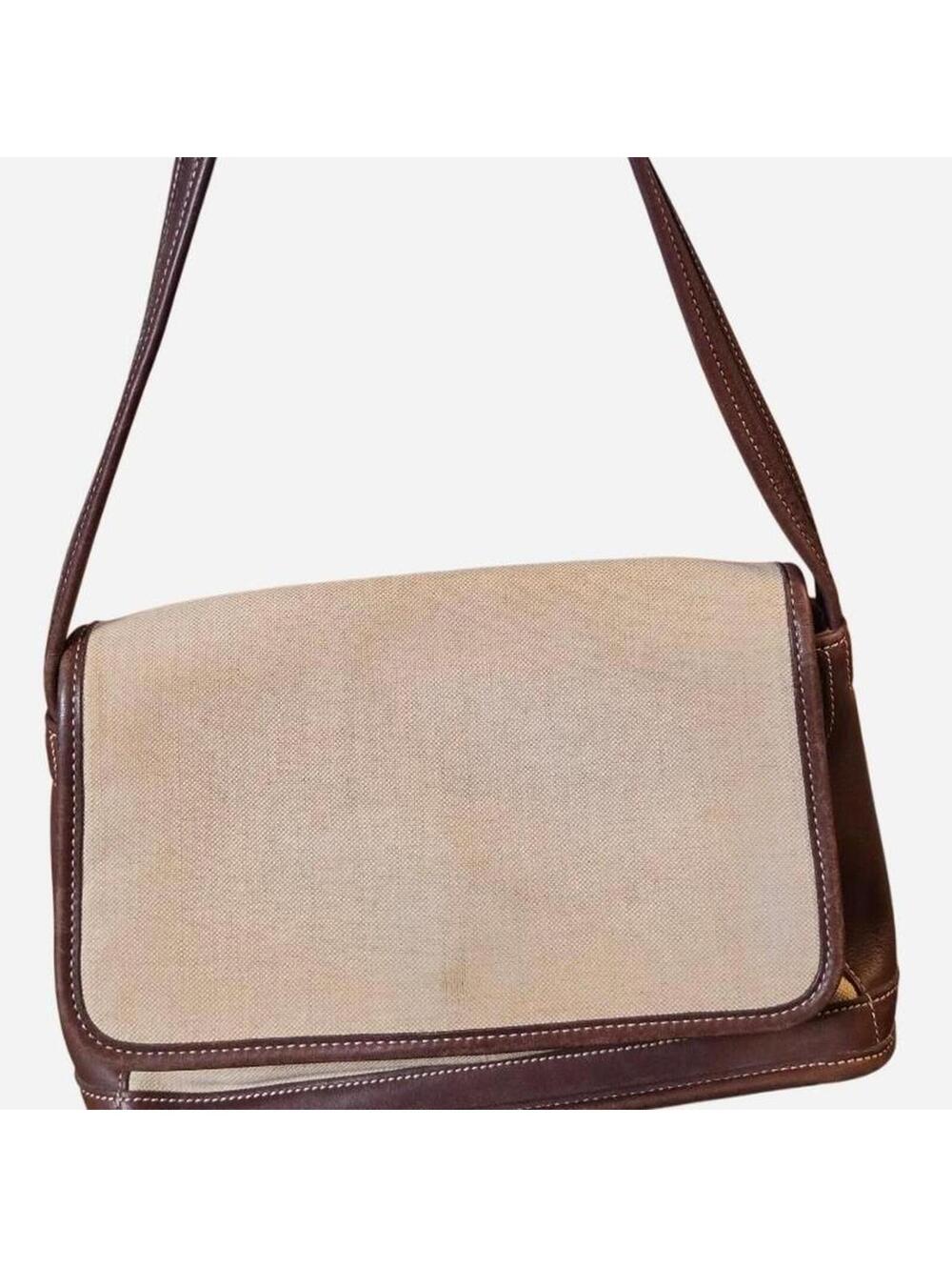 Coach Women's Brown and Tan Bag